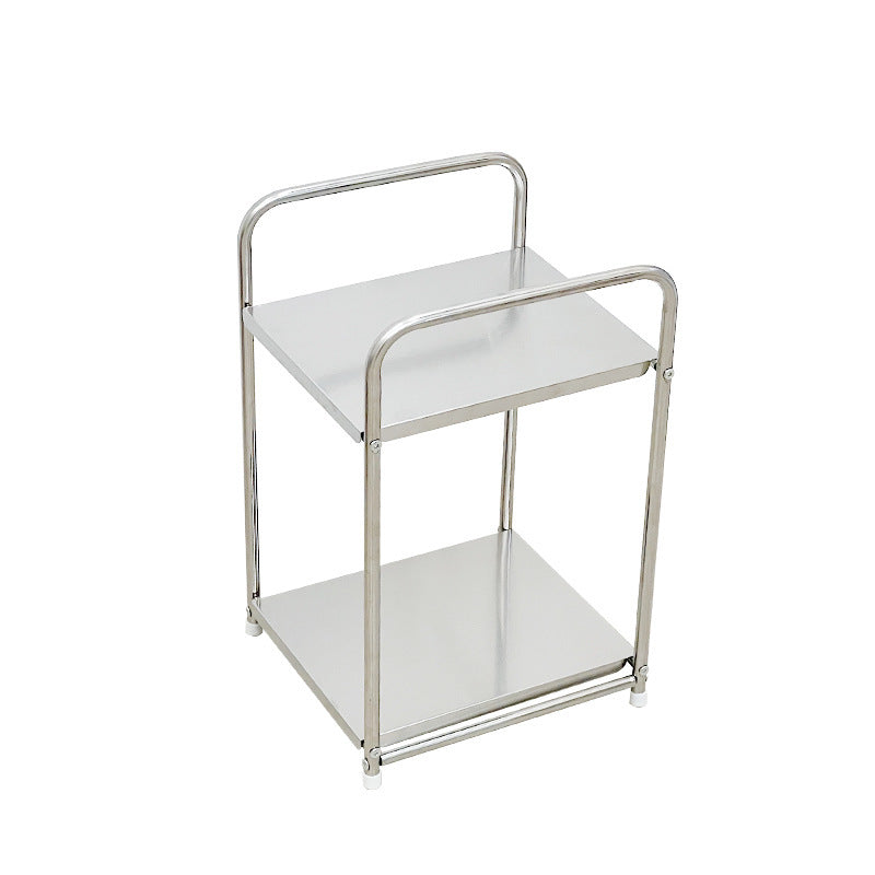 Stainless Nordic Style Coffee Table and Table-side Cabinet