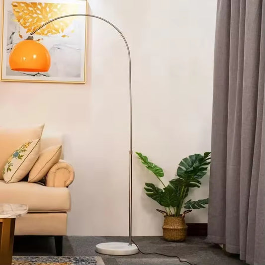 Orange Nordic Modern Minimalist Floor Lamp