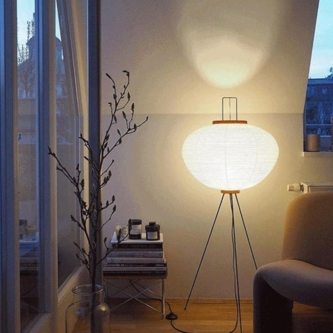 Japanese Paper Floor Lamp